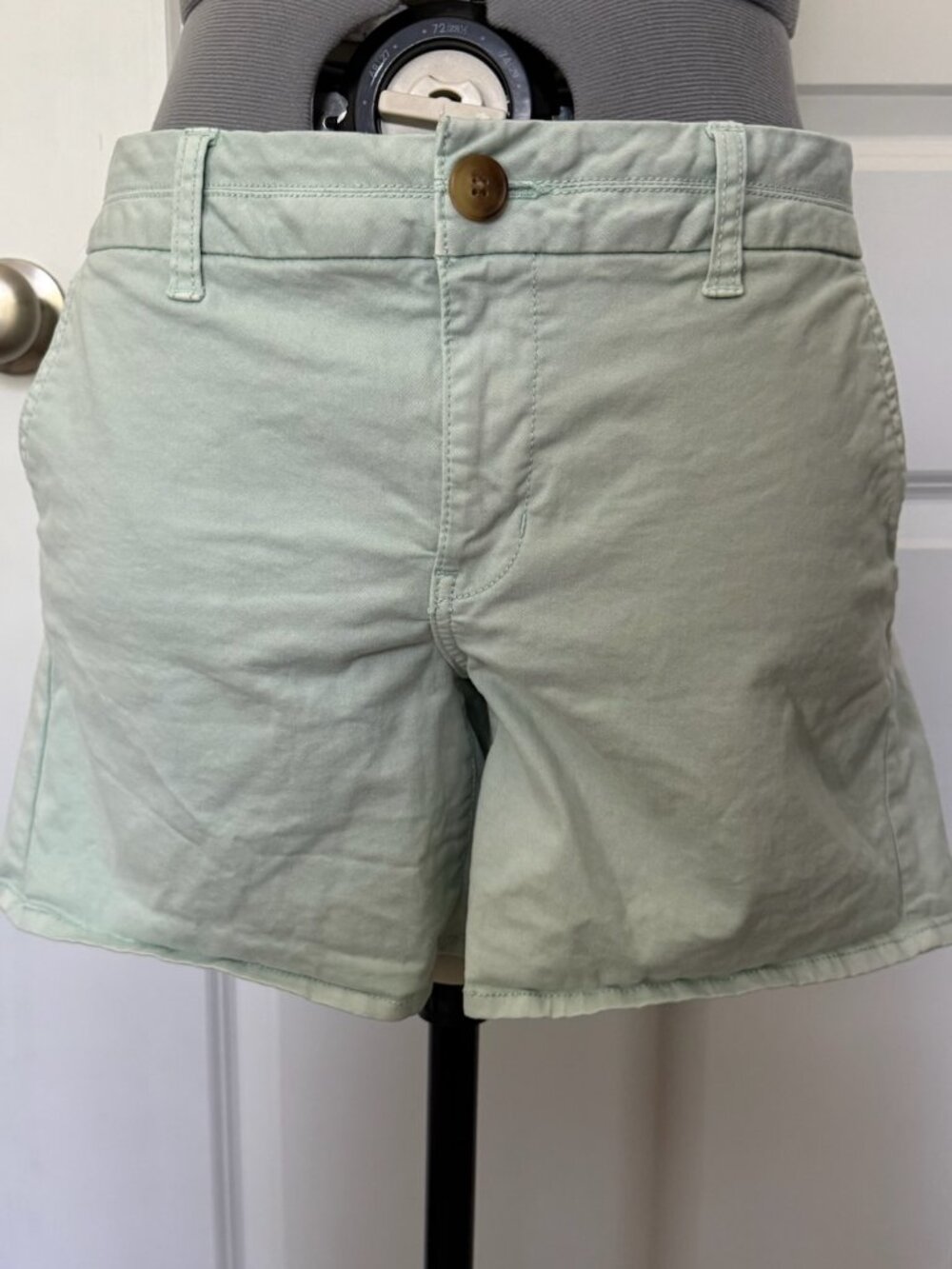 American Eagle Teal Midi Strech Shorts Size 14